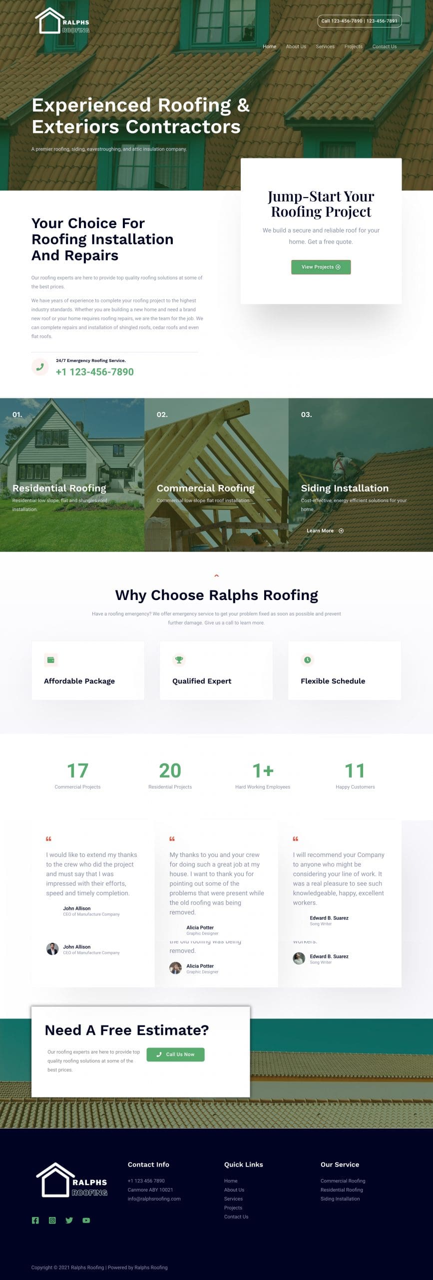 ralphs roofing